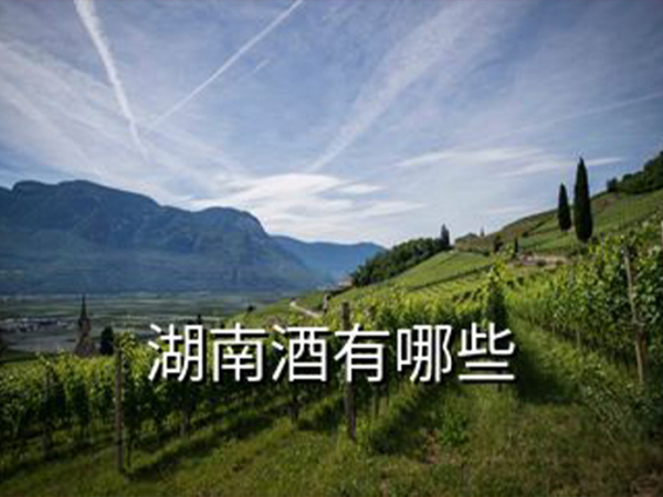常德当地有什么白酒，湖南酒有哪些