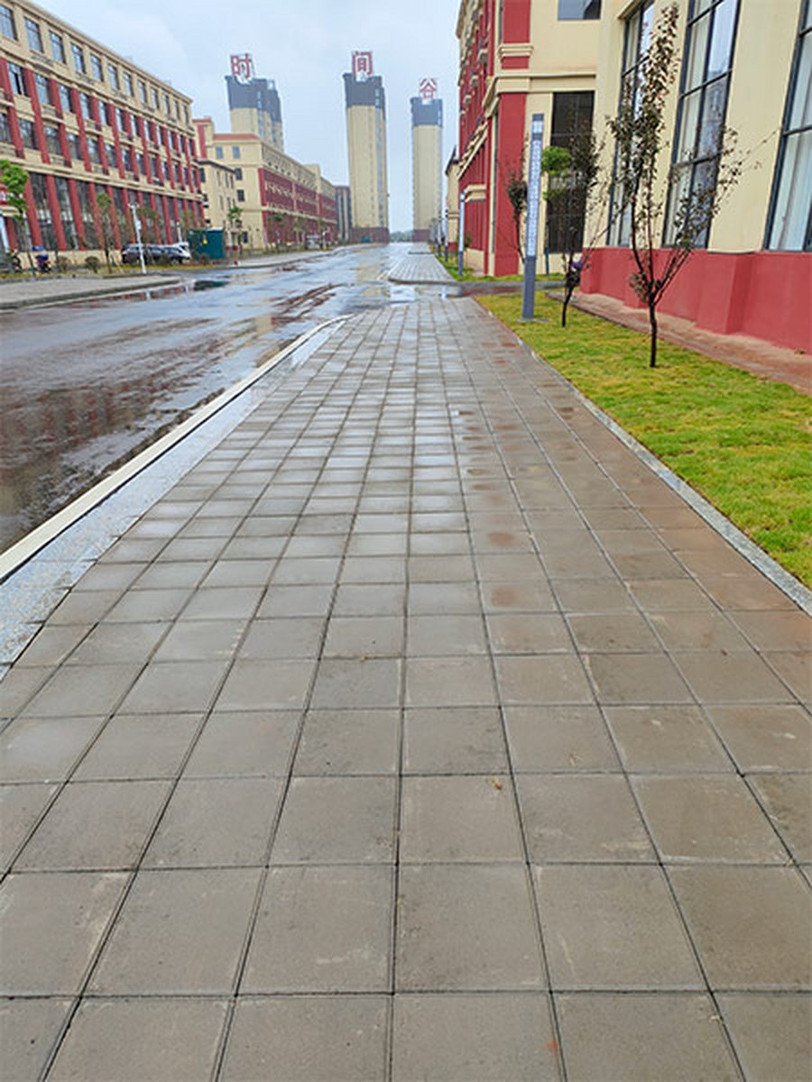 透水砖案例