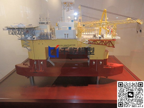 海上石油平臺仿真模型