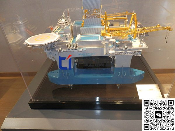 海上采油平臺模型