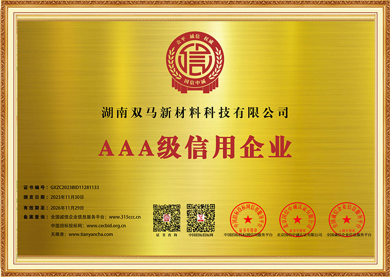 Safety sign certificate