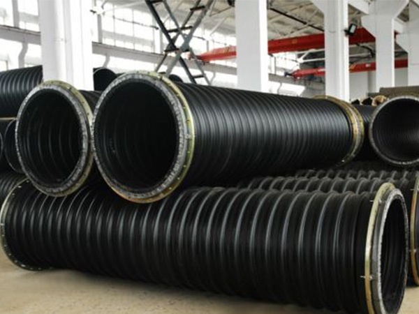 Stainless steel spiral welded corrugated steel pipe