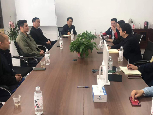 蔡国飙教授及其博士团队来我厂指导工作