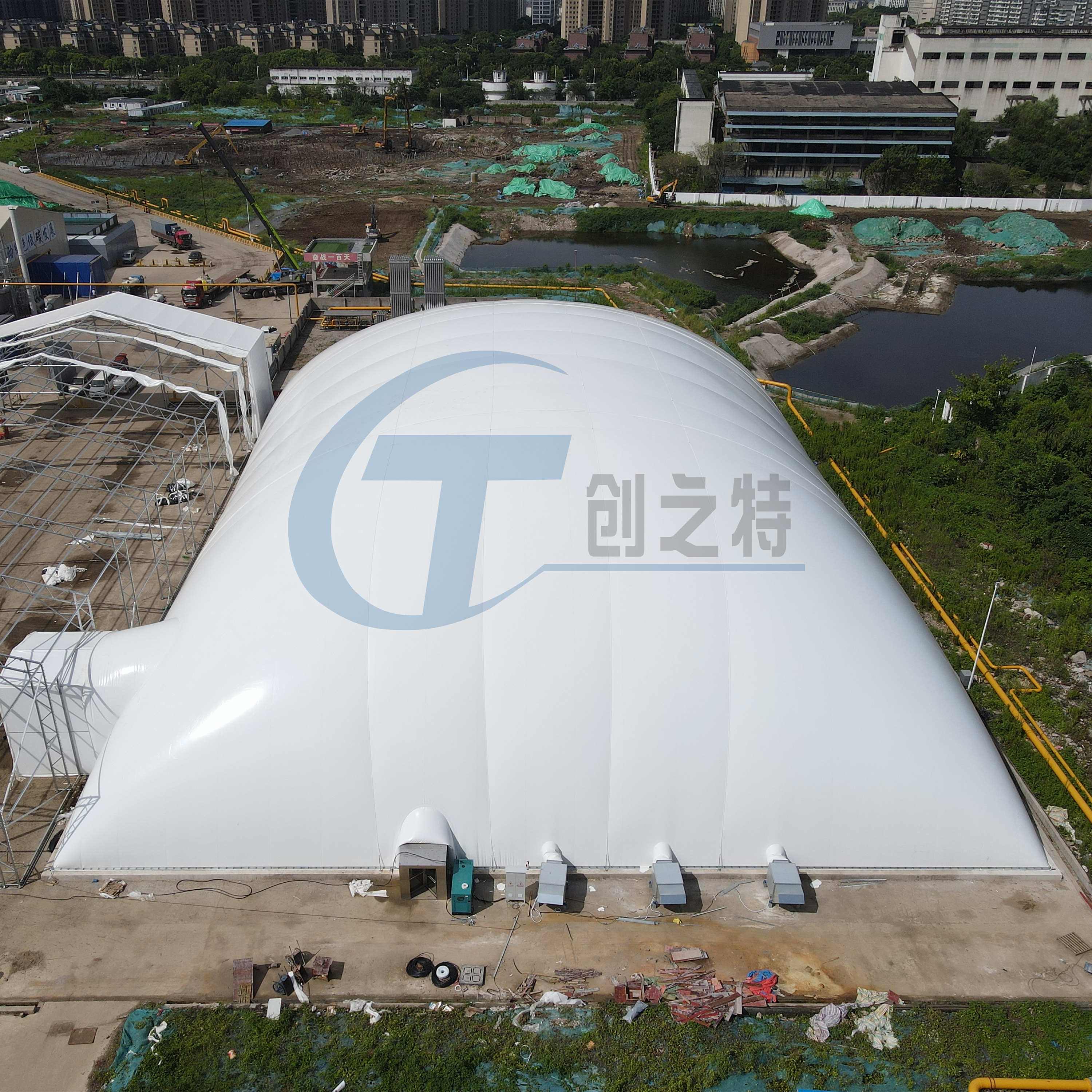 充气膜污染土壤处理大篷