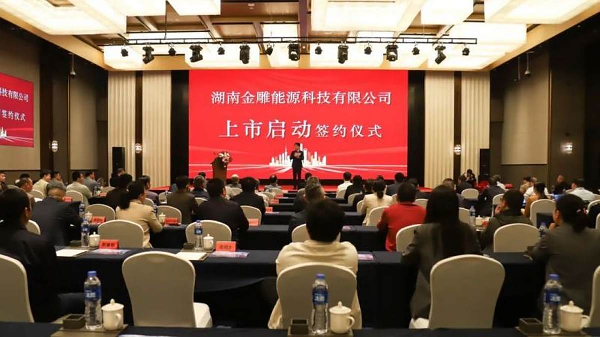 聚势待发谋远共赢湖南金雕能源科技有限公司举行上市启动签约仪式