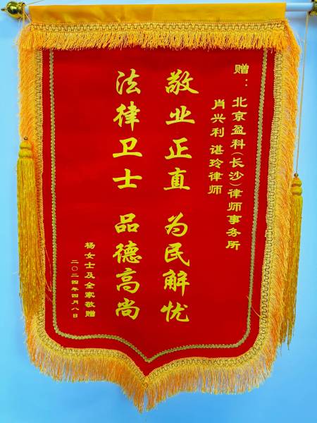 为民解忧锦旗