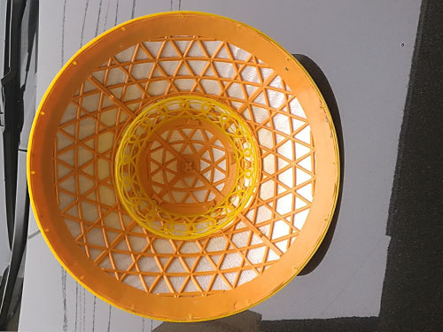 时良金银斗笠小号37CM