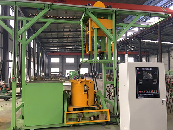 全自動(dòng)機(jī)械手傾斜式涂覆機(jī)