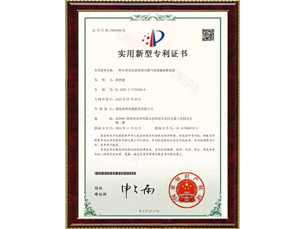 一种小型交直流两用可燃气体泄漏报警装置