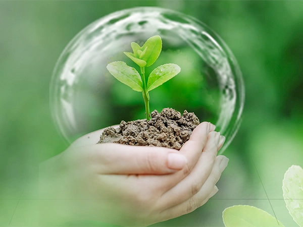 Environmental protection background in the painting industry