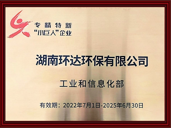 国家级专精特新“小巨人”企业（2022-2025年）