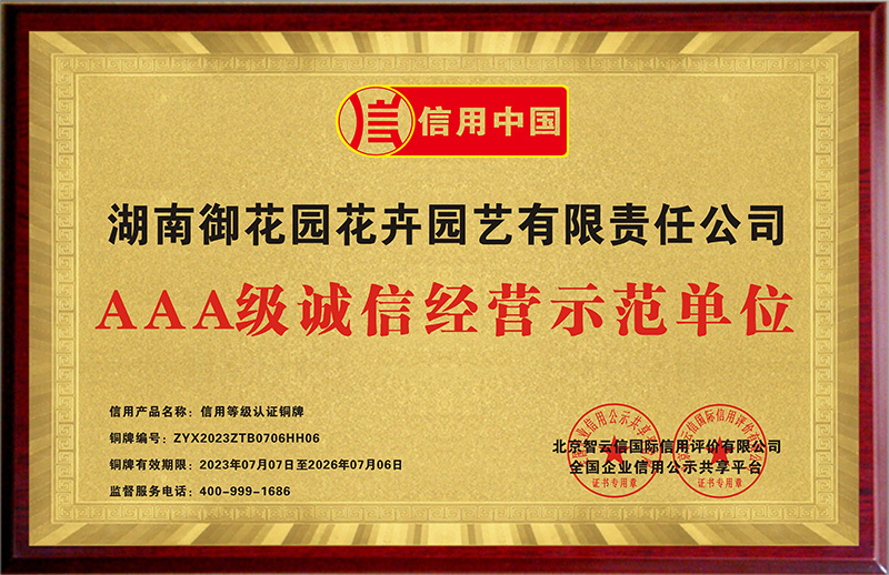 诚信经营示范单位 (2)