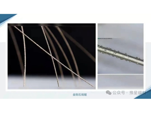 金刚石线锯的生产以及切割对象