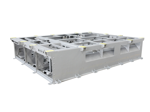 Aluminum alloy cabinet of traction converters