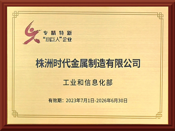 专精特新“小巨人”企业