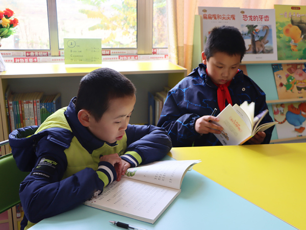 邵东市白竺小学学生阅读