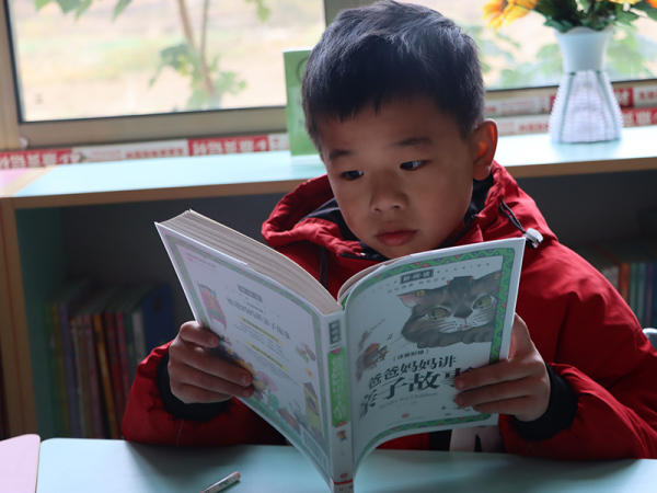 邵东市白竺小学学生阅读