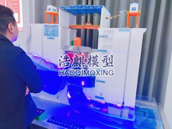 軸流式水輪發電機組模型