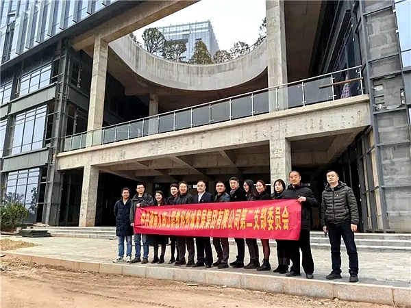 九郎山集团开展“走进重点项目，践行使命担当”主题党日活动 (