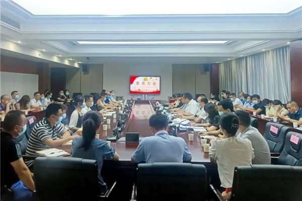 湖南九郎山职教科创城发展集团有限公司召开党员大会选举产生中共九郎山集团第一届委员会和第一届纪律检查委员会