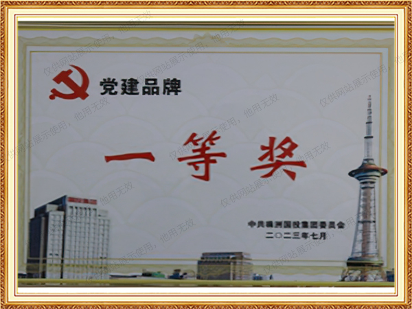 党建品牌一等奖
