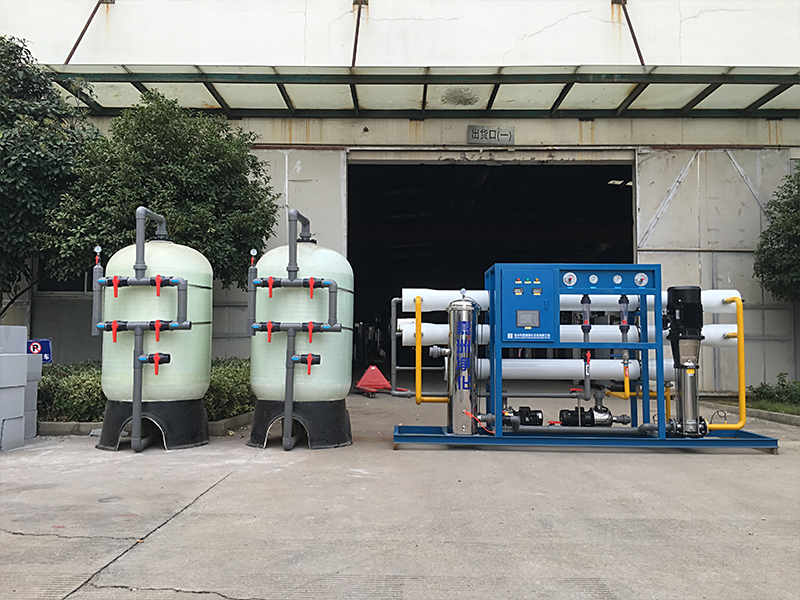化工配料：8T/H一级RO去离子水工业纯水设备