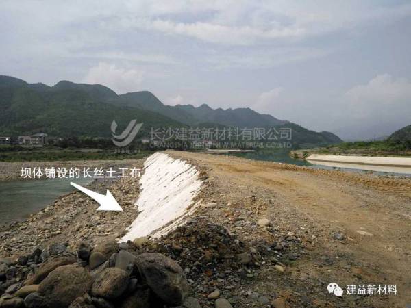 建益土工材料为防汛水利工程保驾护航！