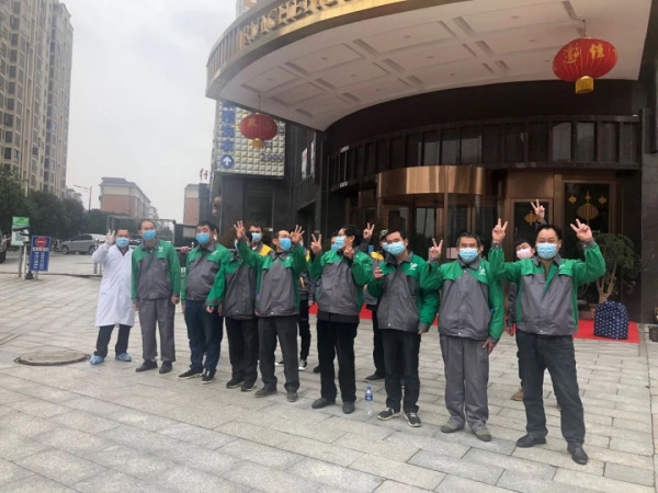 喜报！建益新材25名抗议前线战士出关啦！