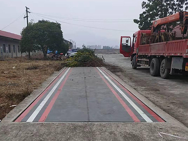 黄土店竹木加工厂（3-16-4节120T)地磅安装效果图