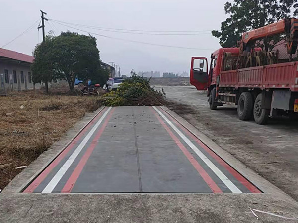 黄土店竹木加工厂（3-16-4节120T)地磅安装效果图