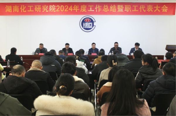 湖南化工研究院召开2024年度工作总结暨职工代表大会
