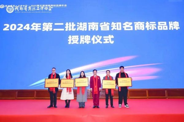 2025长沙第五届湖南商标品牌年会，知名商标授牌开启企业新征程