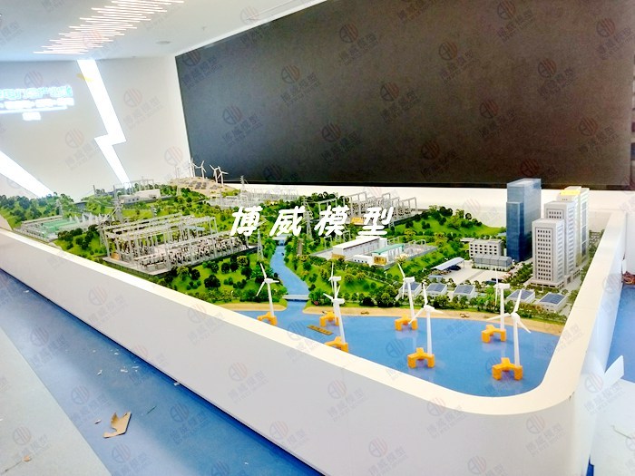 综合电力整体沙盘模型