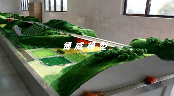 大型公路桥梁沙盘模型