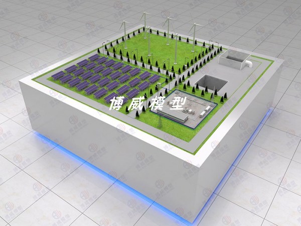 风力发电沙盘模型