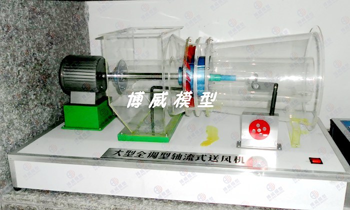 大型全调型轴流式送风机模型
