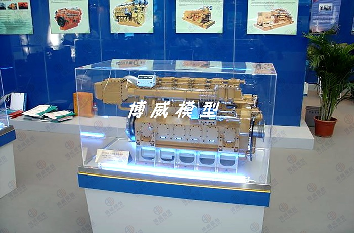 柴油机模型