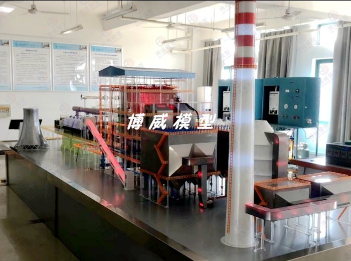 火力发电厂仿真模型