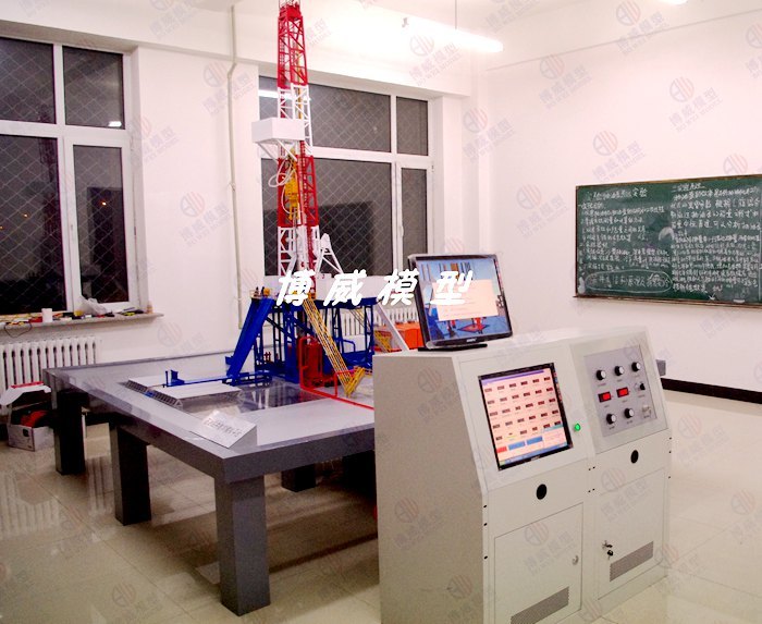 石油钻井教学模拟平台模型