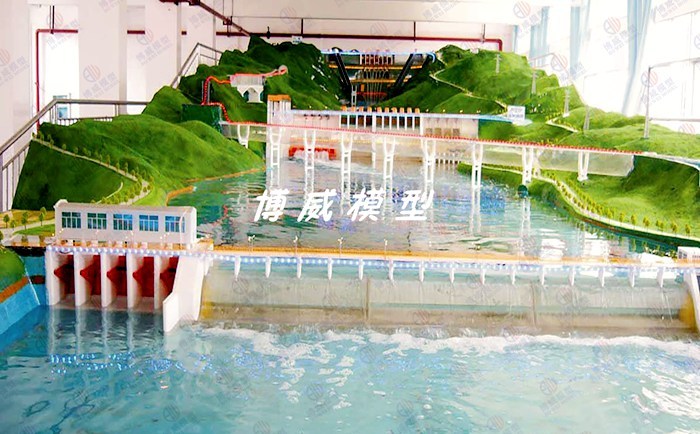 大型三级综合水利枢纽动态仿真模型