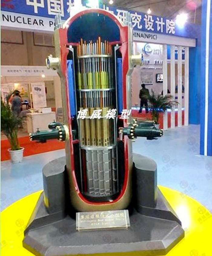 反应堆本体展览模型