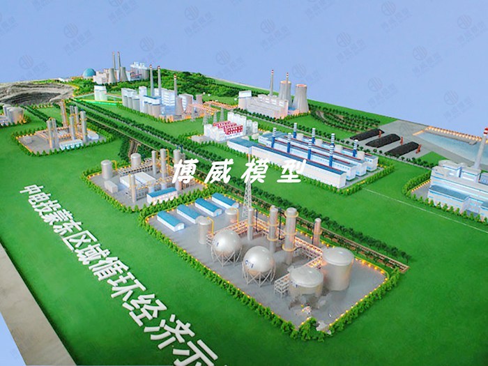 中电投火力发电整体沙盘模型