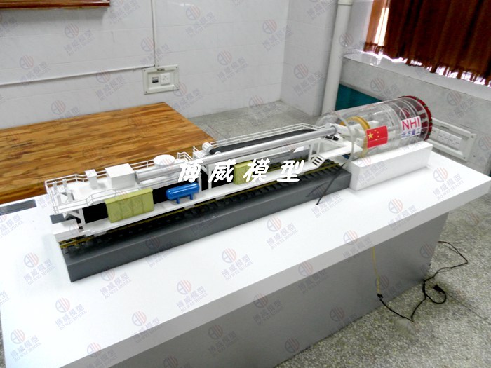 北方重工盾构机模型