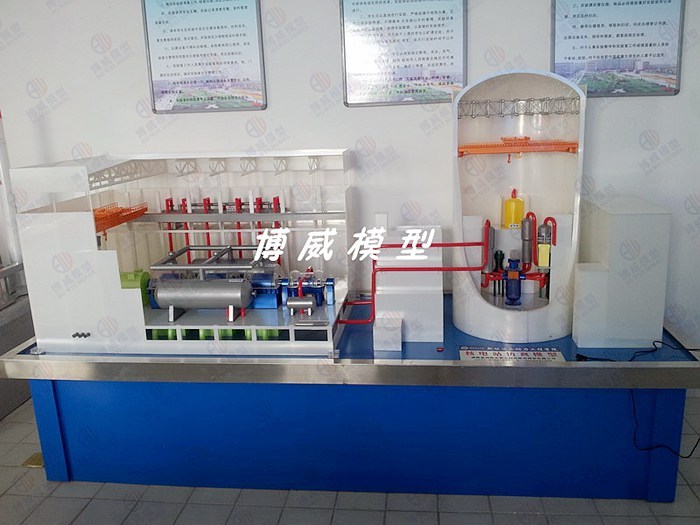 核电站仿真模型