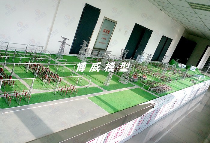 大型输变电综合模型
