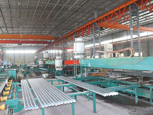 钢塑复合管加工过程