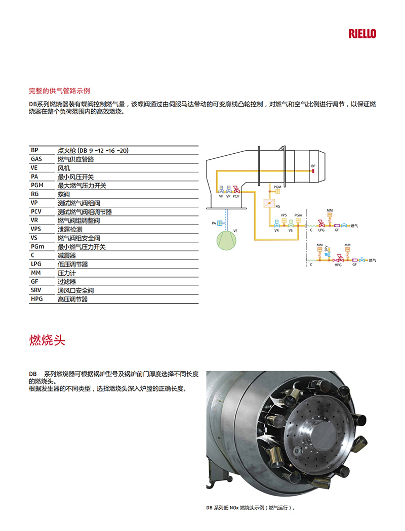 意大利利雅路燃烧器-分体式工业燃烧器-BD系列（产品详情）4