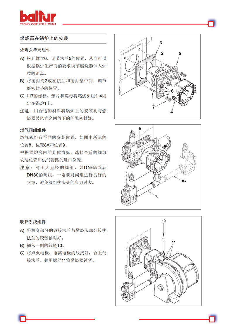 意大利百得燃烧器TBG-210-P（产品详情）6