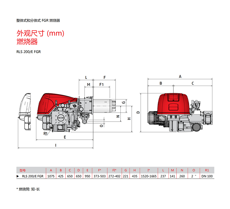 意大利利雅路燃烧器-FGR一体低氮燃烧器（产品详情）8