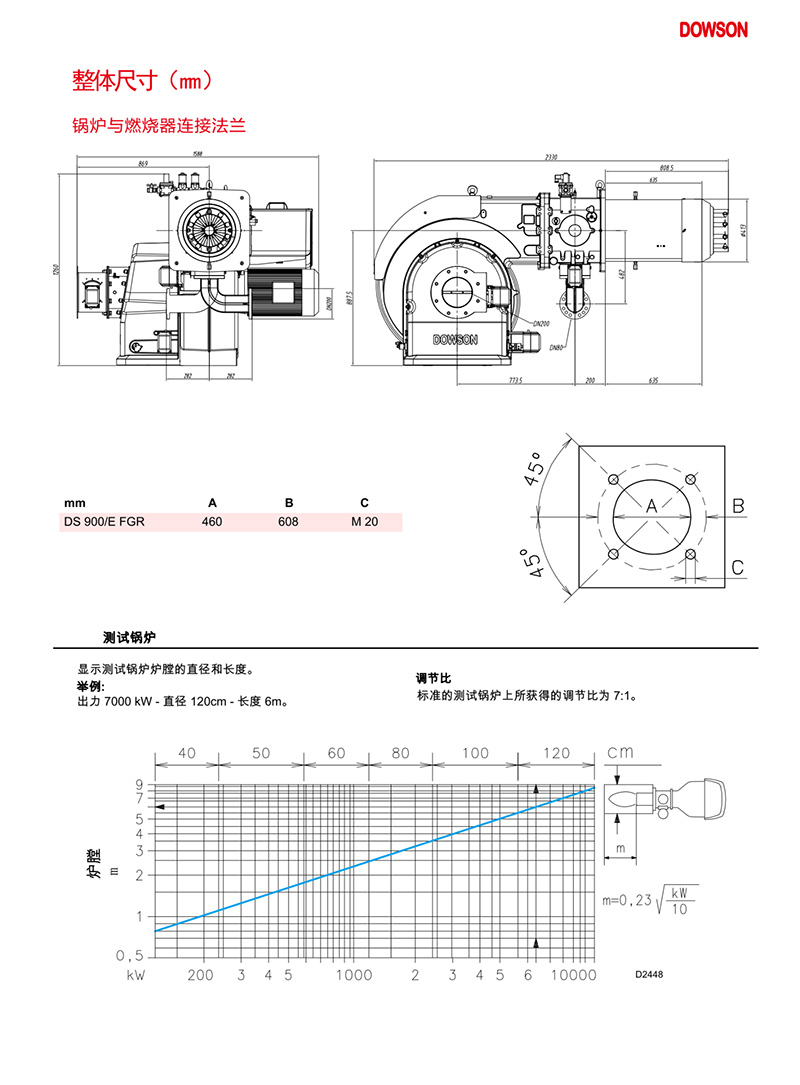 意大利DOWSON燃烧器DS系列（产品详情）7